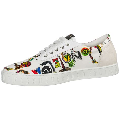 versus versace shoes white|Versace shoe price.